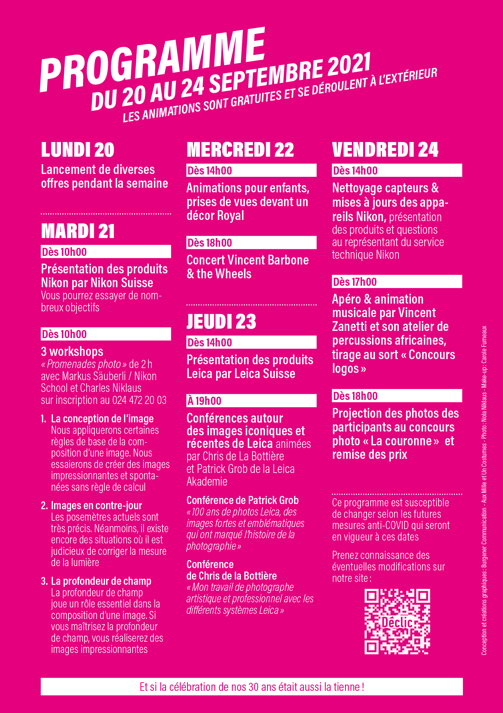 Déclic_30ans_Programme