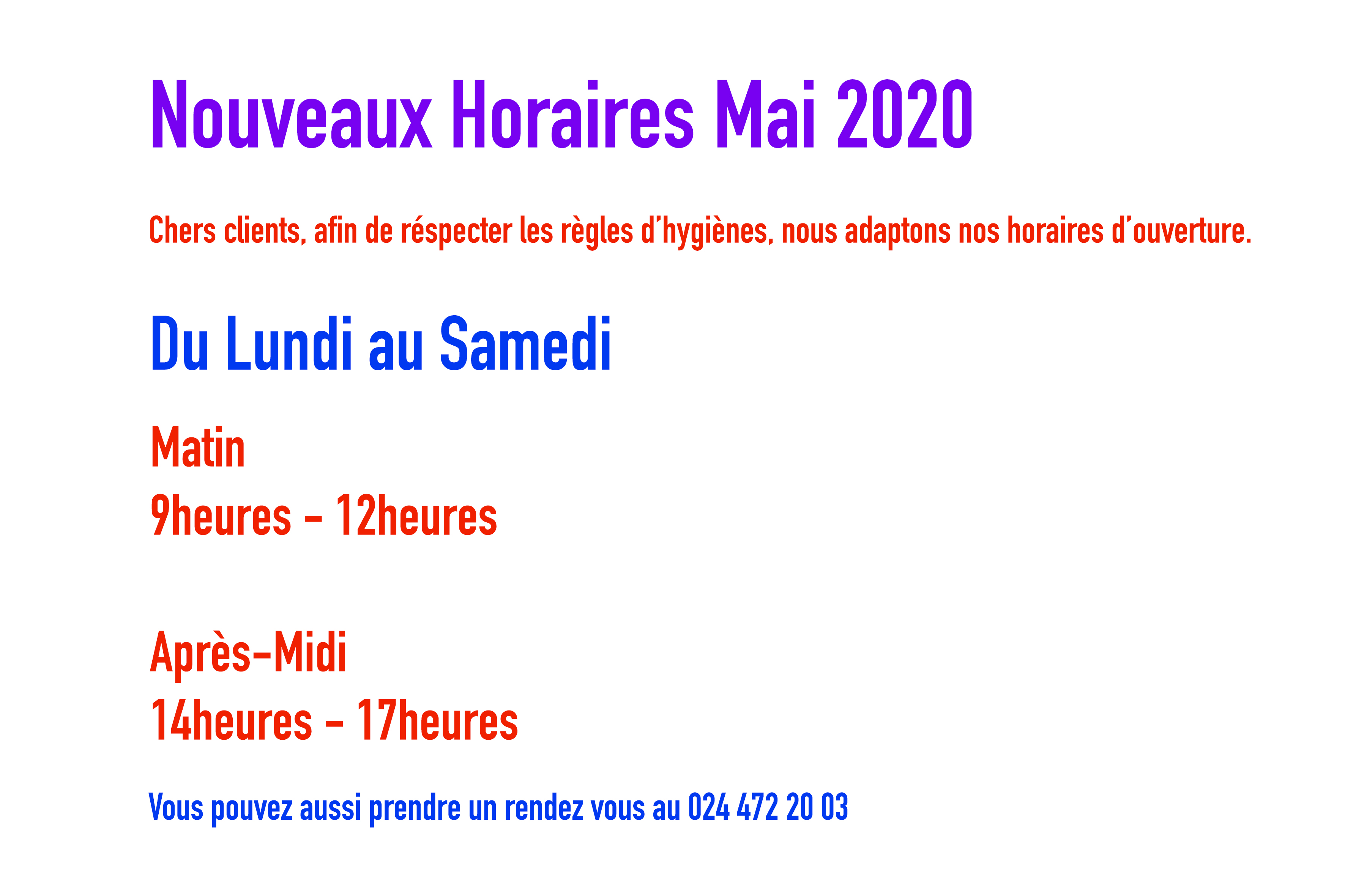 Horaires Mai_2020