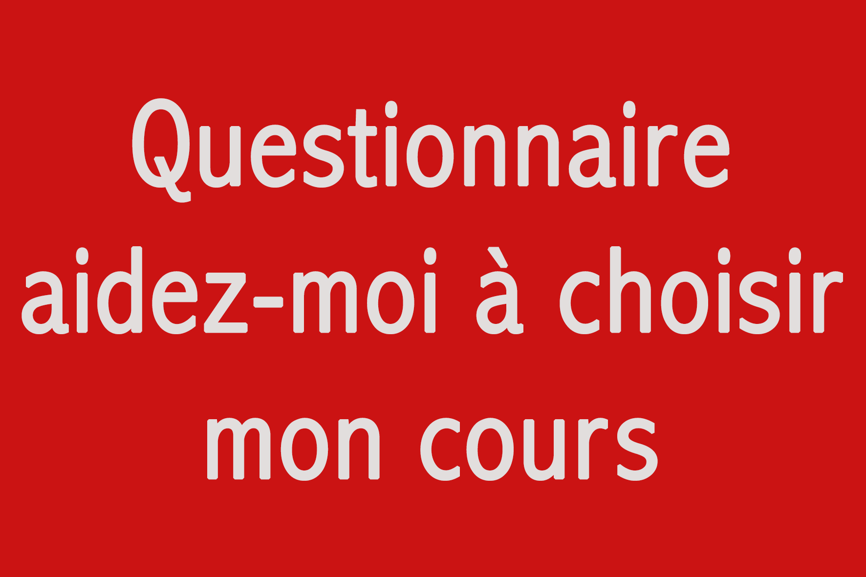 Bouton Questionnaire