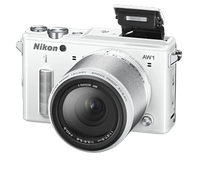 Le Nikon 1 AW1 est compatible avec les nouveaux objectifs 1 NIKKOR AW ainsi qu’avec la gamme complète d'objectifs 1 NIKKOR standard.
