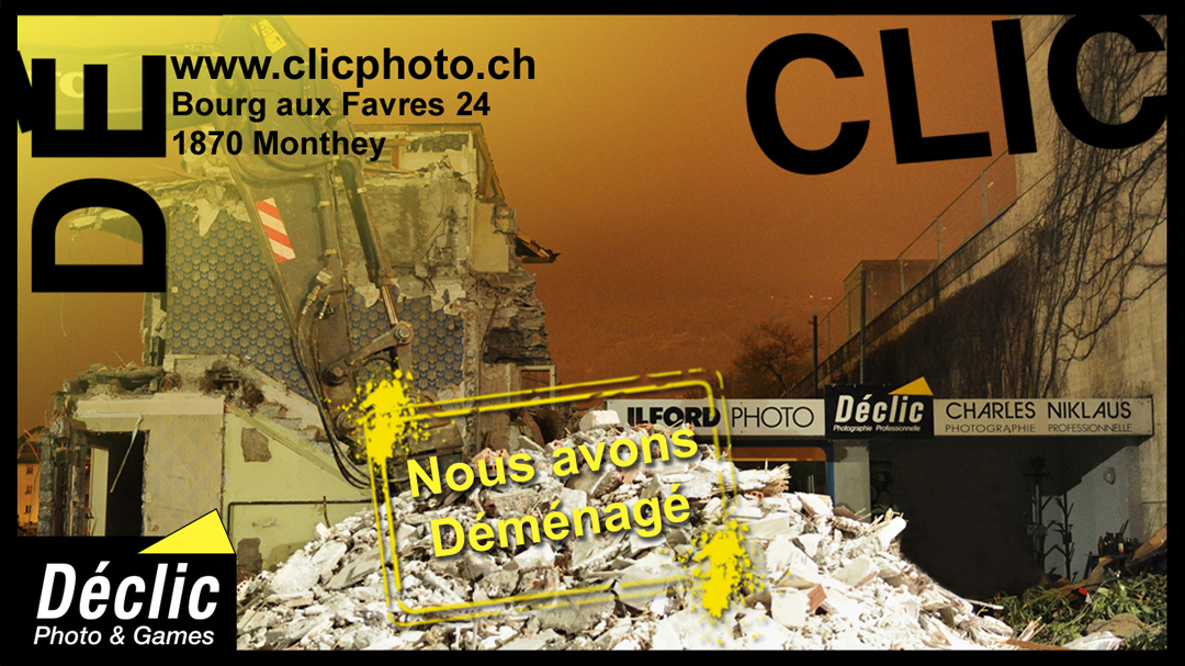 Nous avons déménagé