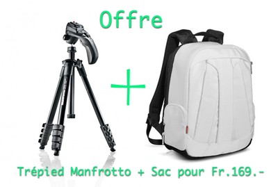 Offre Trépied + Sac Manfrotto